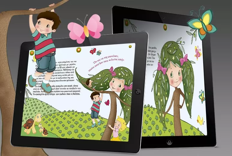 Mobile Story Telling and Gaming for Kids