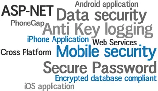 PhoneGap, Cross-Platform, iOS application, iPhone Application, Android application, Secure password, Web Services, Data security, Encrypted database compliant, Anti-Key logging, Mobile security